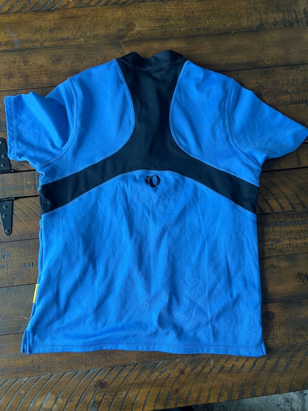 Pearl Izumi Blue Short Sleeve Jersey with Black Padded Cycling Shorts - Picture 5 of 8